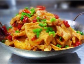 干锅脆皮豆腐