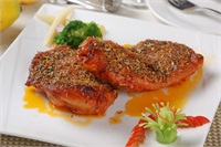 意式香草烤鸡腿排32元