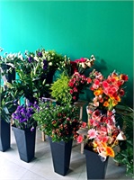 店内鲜花